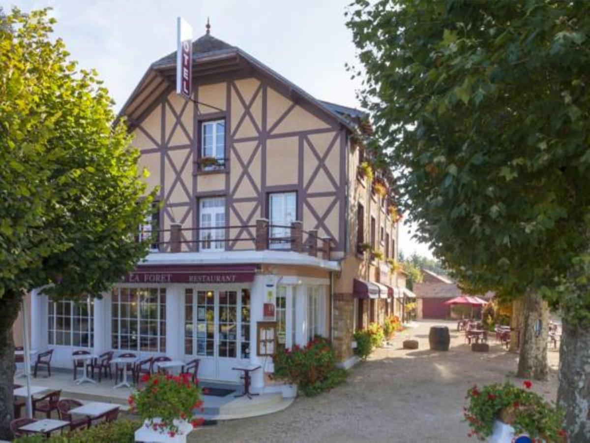 Le Chalet De La Foret Hotel 3 Etoiles Et Restaurant В'єрзон Екстер'єр фото